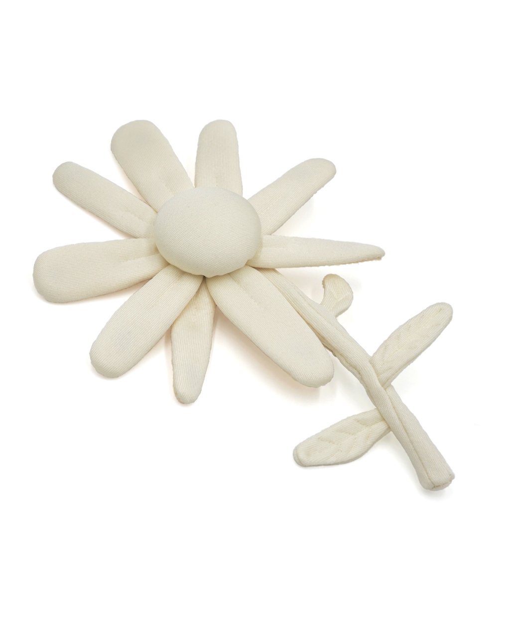 broche fleur ivoire sur tige